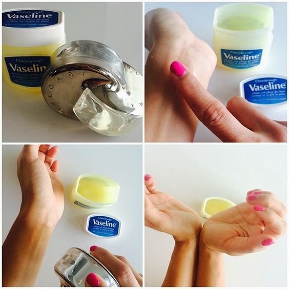 vaseline perfume base