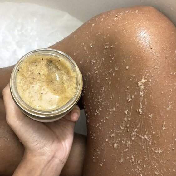 Vaseline DIY body scrub