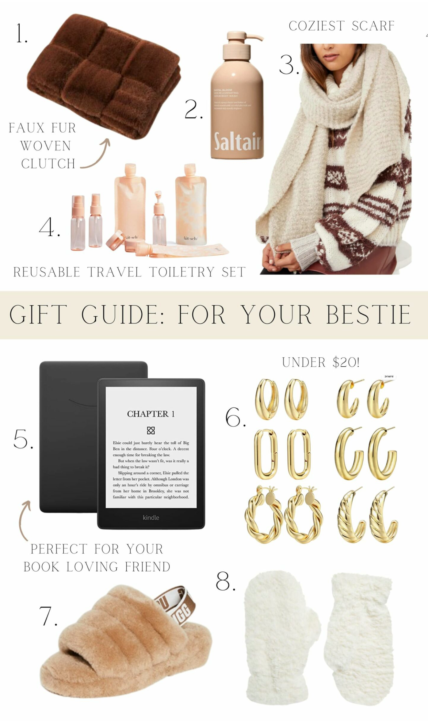 gift guide for your bestie