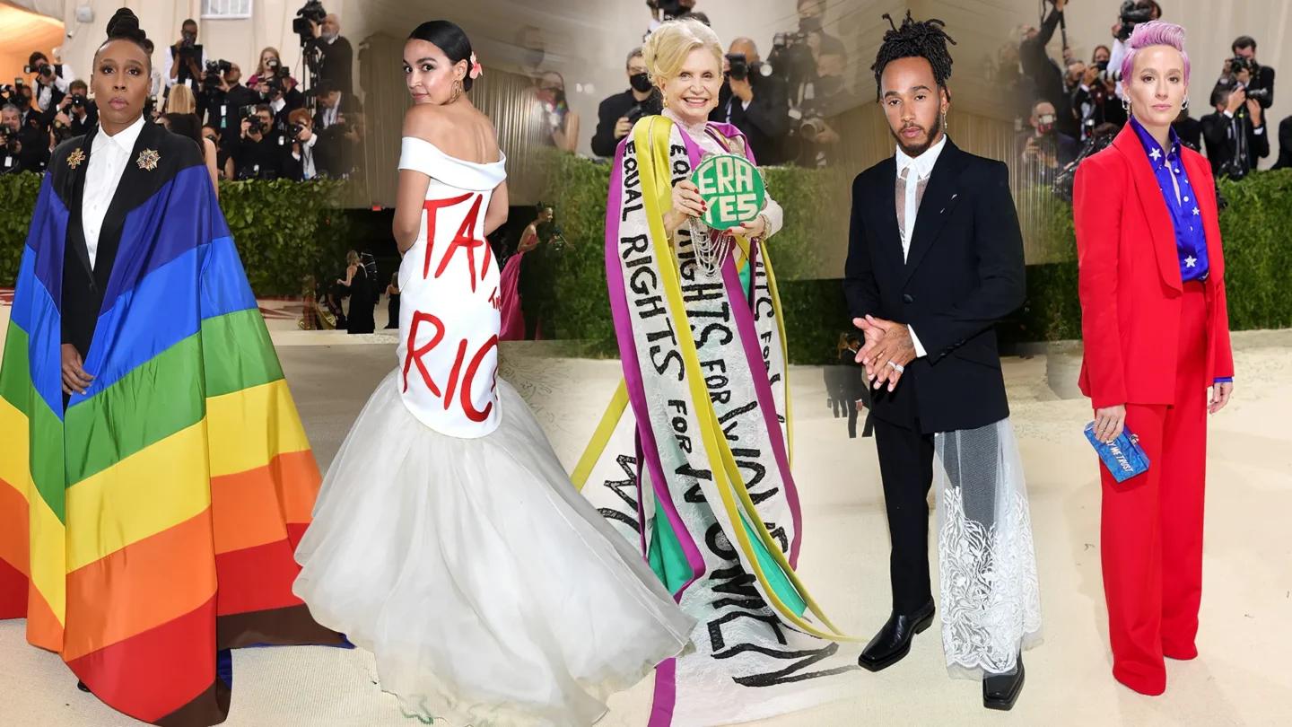 Met Gala 2024 political statements