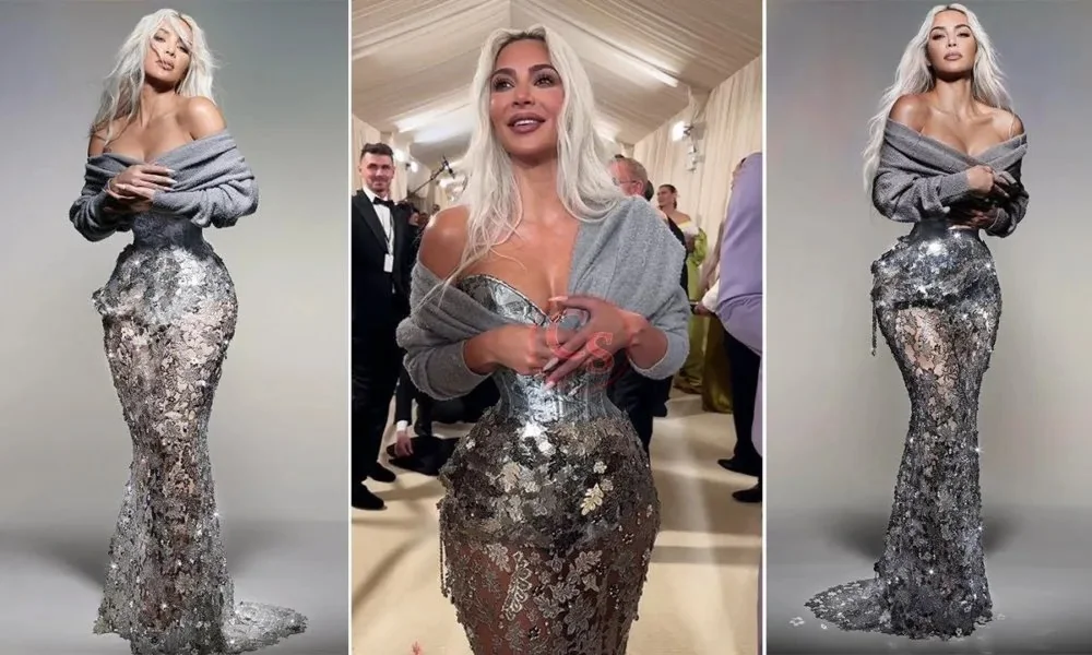 Kim Kardashian Maison Margiela Artisanal by John Galliano