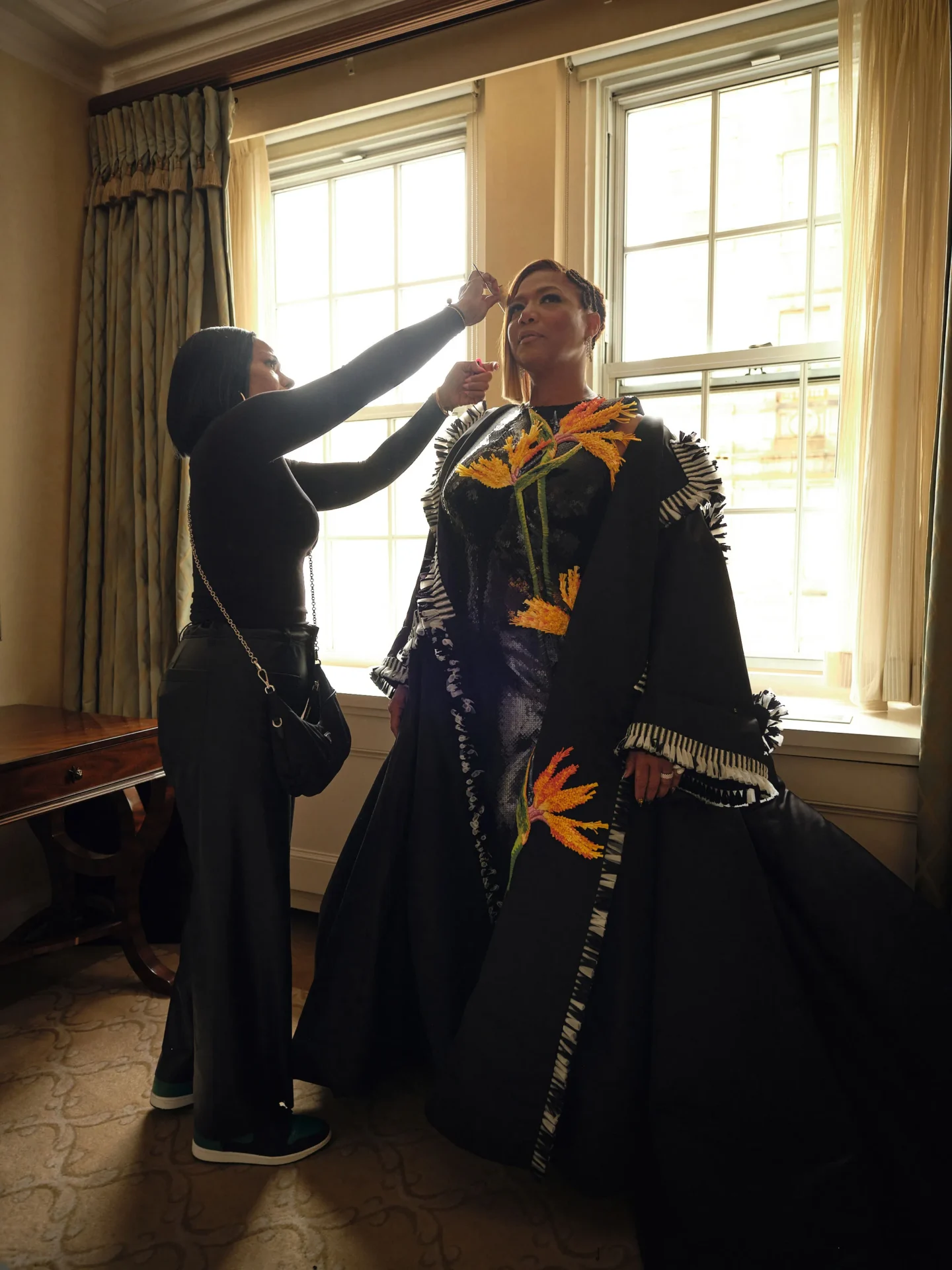 Queen Latifah Thom Browne Met Gala